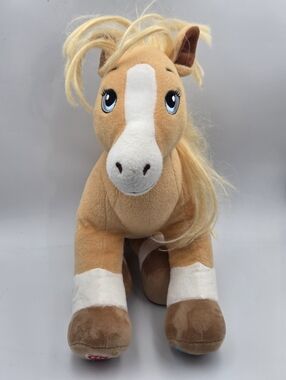 Horses & Hearts Palomino Pony Build-A-Bear 2016 Spirit Plush Stuffed Animal